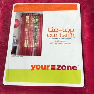 Tie-Top Curtains